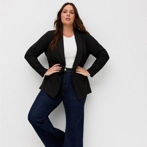 NWT Torrid Black Blazer